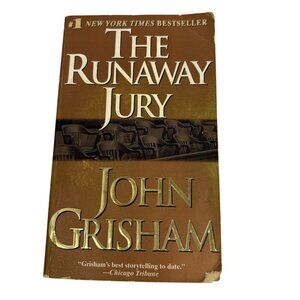 Vintage John Grisham Runaway Jury Paperback Novel 1996 First Edition Legal Thril